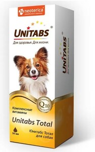 Кормовая добавка для собак Unitabs Total, Юнитабс Тотал