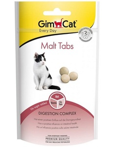 Gimborn GimCat Malt Tabs витамины для кошек для выведения шерсти, Джимборн