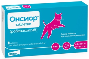 Онсиор Elanko таблетки для кошек, Эланко