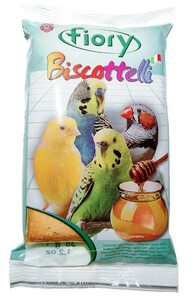 Fiory Biscottelli бисквиты для птиц с медом, Фиори