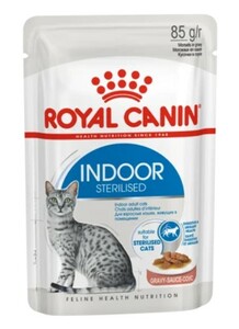 Royal Canin Indoor Sterilised пауч кусочки в соусе, Роял Канин