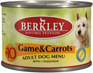 Berkley №10 Game&Carrots for Adult Dog