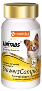 Unitabs Brewers Complex для мелких собак, Юнитабс Бреверс Комплекс
