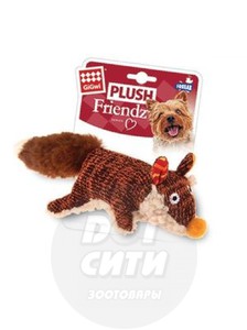 GiGwi Игрушка Лиса с пищалкой Гигви