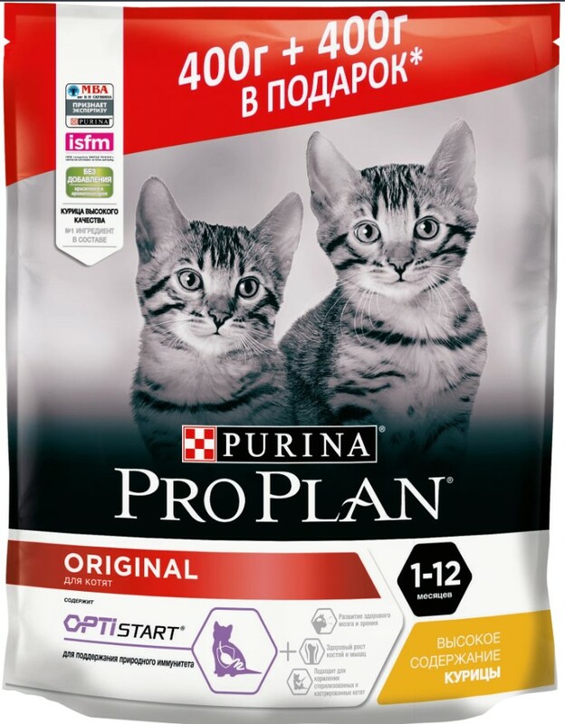 Про План для котят с чувствительным пищеварением Курица, Pro Plan