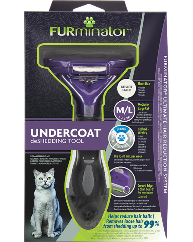 FURminator Short Hair Cat Фурминатор