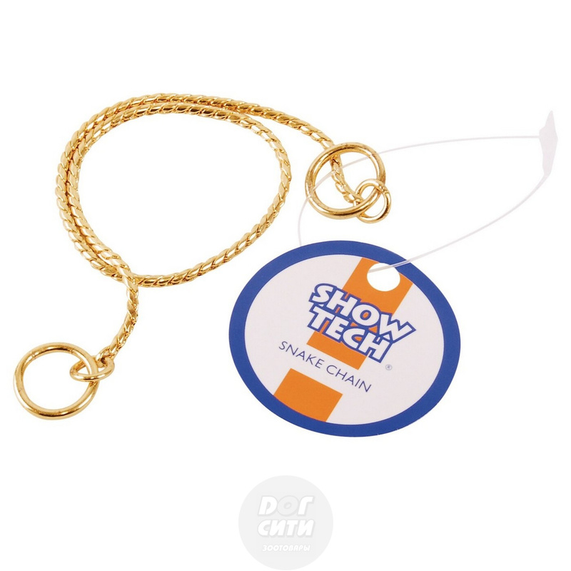 Выставочная цепочка кобра Show Tech золото