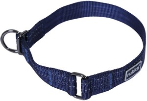 Ошейник - полуудавка Rukka Pets Cozy Slip Collar  L (55-65см)  темно-синий полиамид
