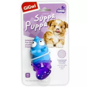 Игрушка GiGwi Suppa Puppa Лиса с пищалкой, Гигви