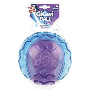 Игрушка GiGwi Ball Мяч с пищалкой, Гигви 8 см