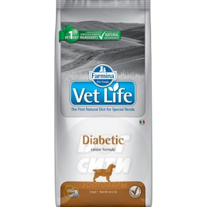 Farmina Vet Life Dog Diabetic, Фармина