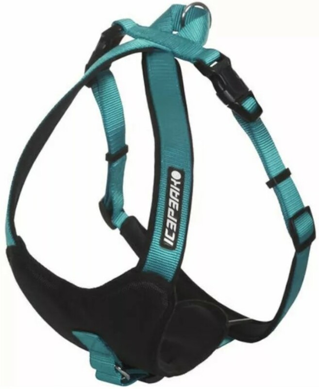 Шлейка Icepeak Pet Prozone Super Harness бирюзовая, Айспик