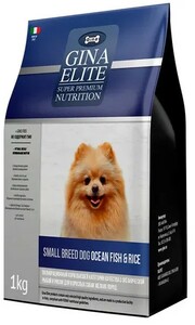 Gina Elite Small Breed Dog Ocean Fish&Rice, Джина 1 кг