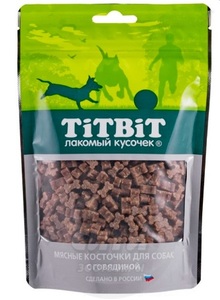 TtitBit косточки мясные с говядиной, ТитБит
