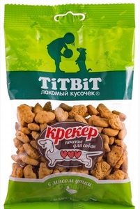 TITBIT крекер с мясом утки, ТитБит