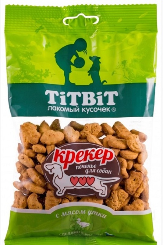 TITBIT крекер с мясом утки, ТитБит
