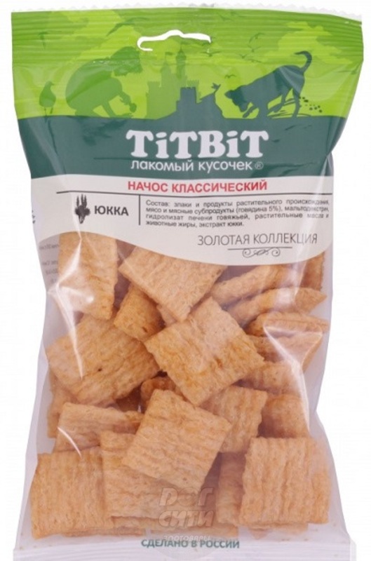 TITBIT начос классический Золотая коллекция, ТитБит