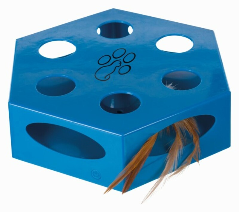 Игрушка Трикси для кошек Turning Feather пластик, Trixie