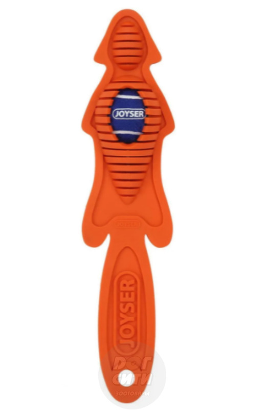 Игрушка Joyser Slimmy Маленькая шкура лисы из резины c мячом-пищалкой, Джойзер