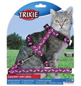 Шлейка Trixie с поводком для кошки, Трикси