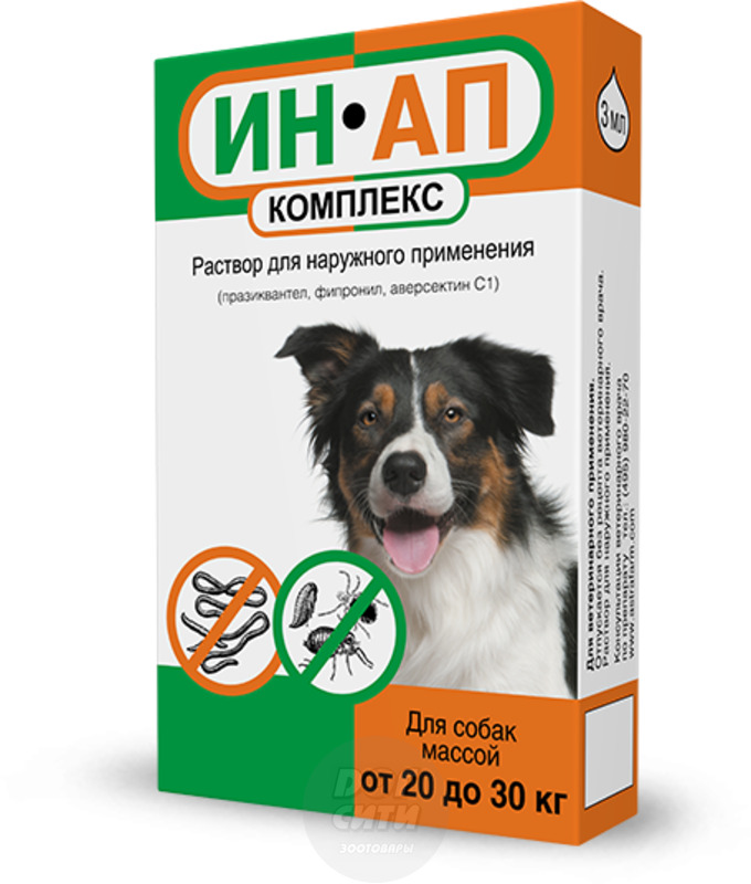 ИН-АП комплекс для собак 3 мл 20 - 30 кг