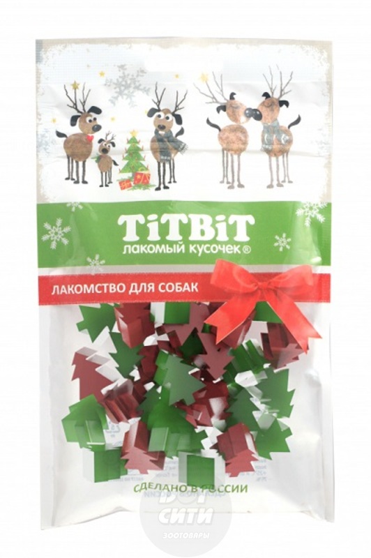 TitBit Жевательный снек Новогодняя коллекция, Титбит