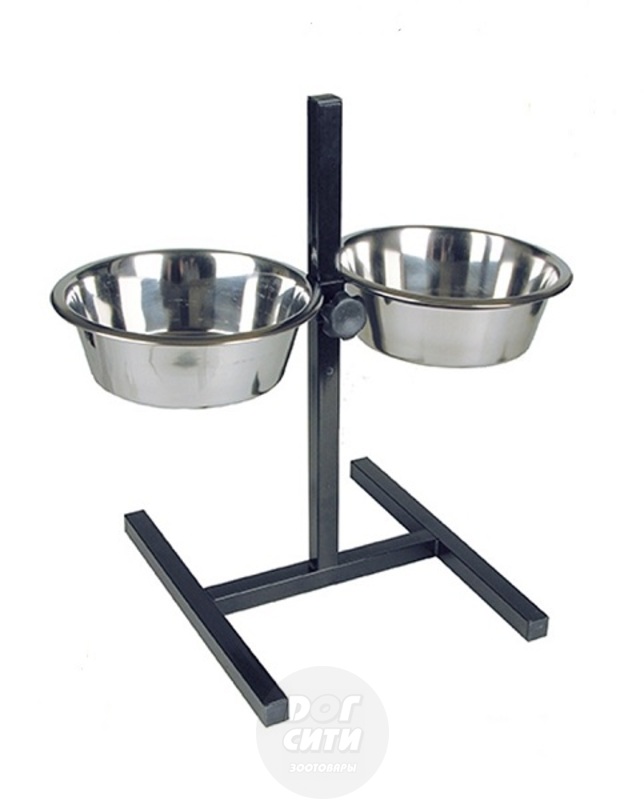 Подставка с мисками Зооник