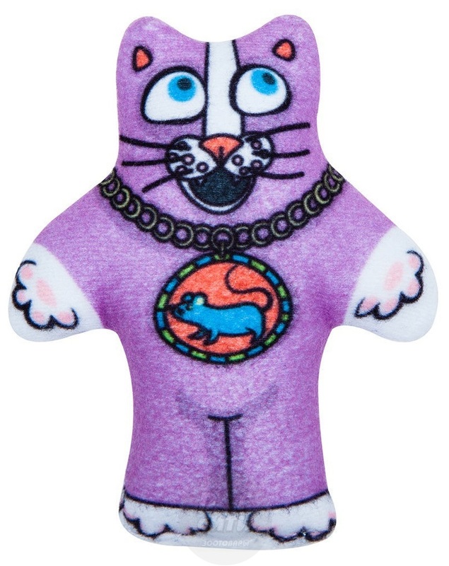 Мурчащий кот с валерианой