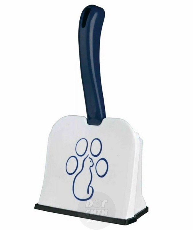 Совок Trixie для кошачьего туалета с подставкой, Трикси