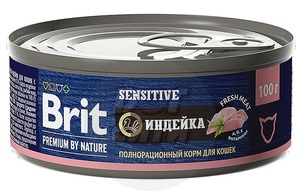 Брит Premium by Nature консервы чувствительное пищеварение, Brit