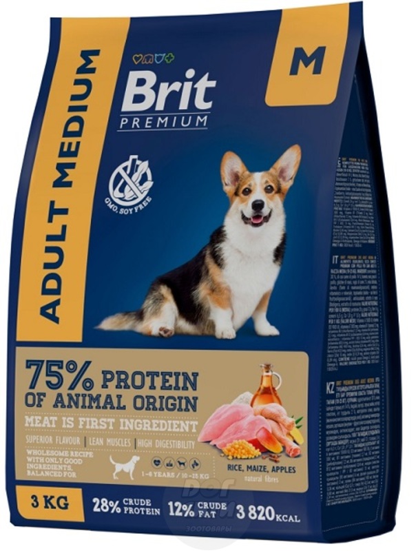 Brit Premium Adult М производство Россия, Брит Премиум
