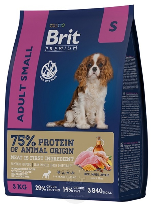 Brit Premium by Nature Adult S производство Россия,  Брит Премиум