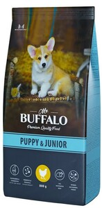 Mr.Buffalo puppy & junior курица, Буффало