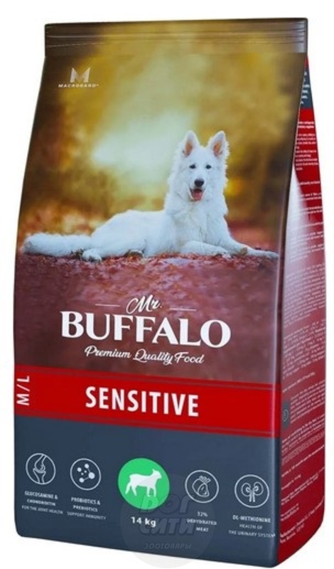 Mr.Buffalo adult m & l sensitive ягненок, Буффало