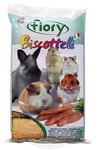 Fiory Biscottelli для грызунов с морковью, Фиори