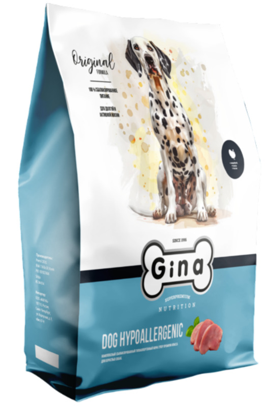 Gina для собак Гипоаллергенный, Джина