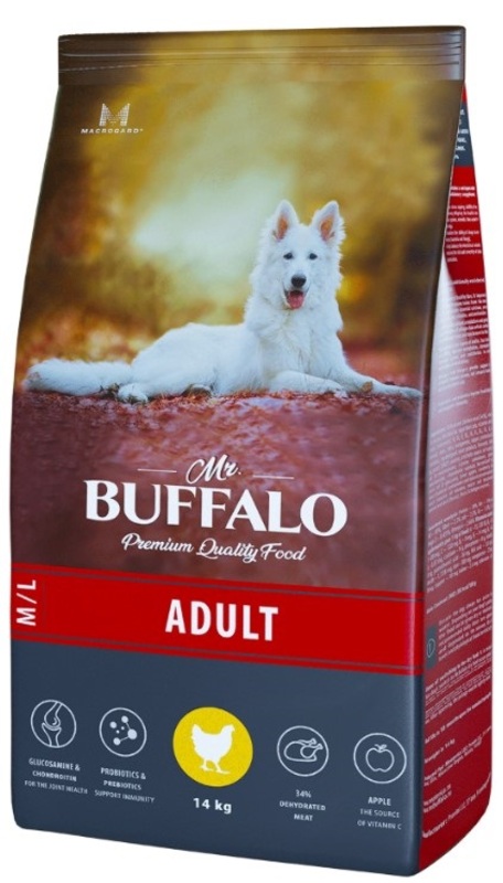 Mr.Buffalo adult m & l курица, Буффало