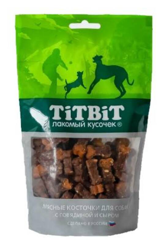 TiTBiT косточки мясные с говядиной и сыром, ТитБит