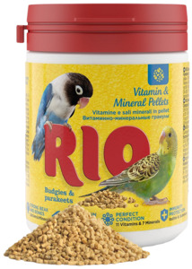 Рио витаминно-минеральная смесь для волнистых и средних попугаев, RIO
