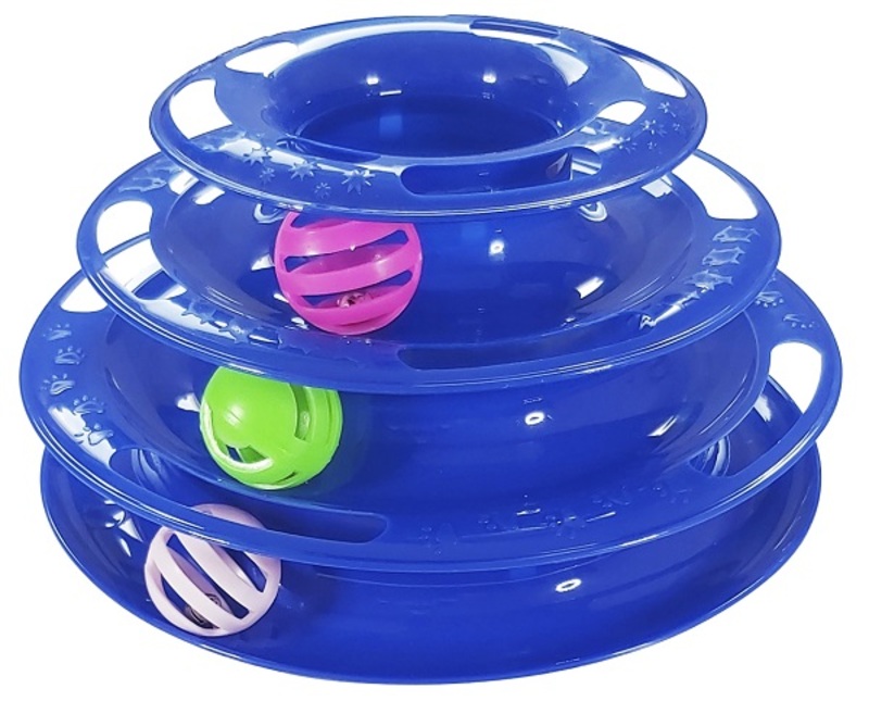 Игрушка Антицарапки интерактивная для кошек Башня