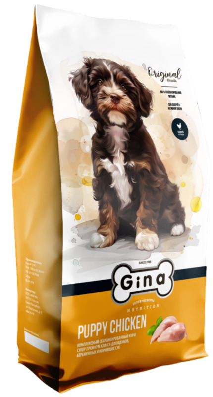 Gina для щенков Курица, Джина
