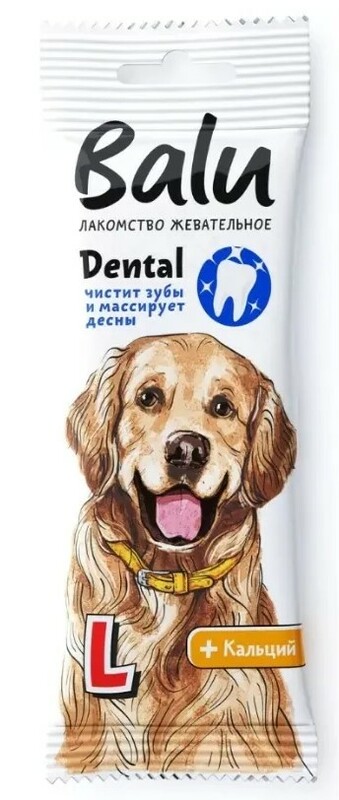 Balu лакомство жевательное Dental для собак крупных пород, Балу