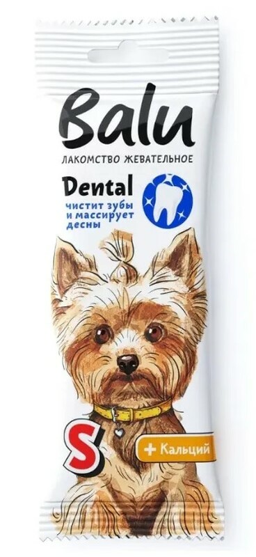 Balu лакомство жевательное Dental для собак мелких пород, Балу