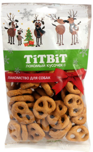 TitBit печенье Мясной крендель, ТитБит