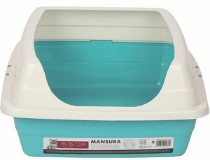 Туалет MPets для кошек с бортиком, МПетс