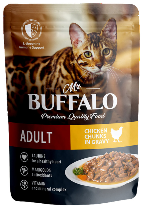 Mr. Buffalo Adult пауч цыпленок в соусе, Буффало