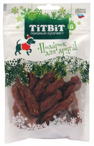 TitBit колбаски Салямки для собак Новогодняя коллекция, Титбит
