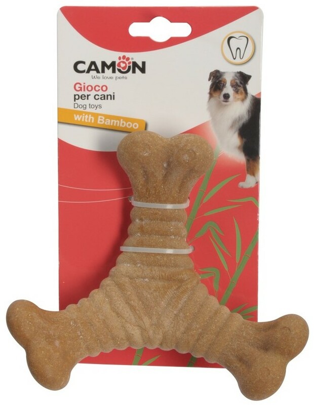 Игрушка Camon Кость тройная из бамбука, Камон