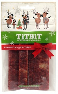 TiTBiT мраморные стейки из говядины Новогодняя коллекция, Титбит 80 г