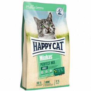 Happy Cat Minkas Pеrfect Mix птица ягненок рыба, Хэппи Кэт 4 кг